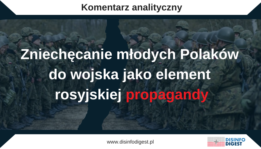 Zniechęcanie młodych Polaków do wojska jako element rosyjskiej propagandy