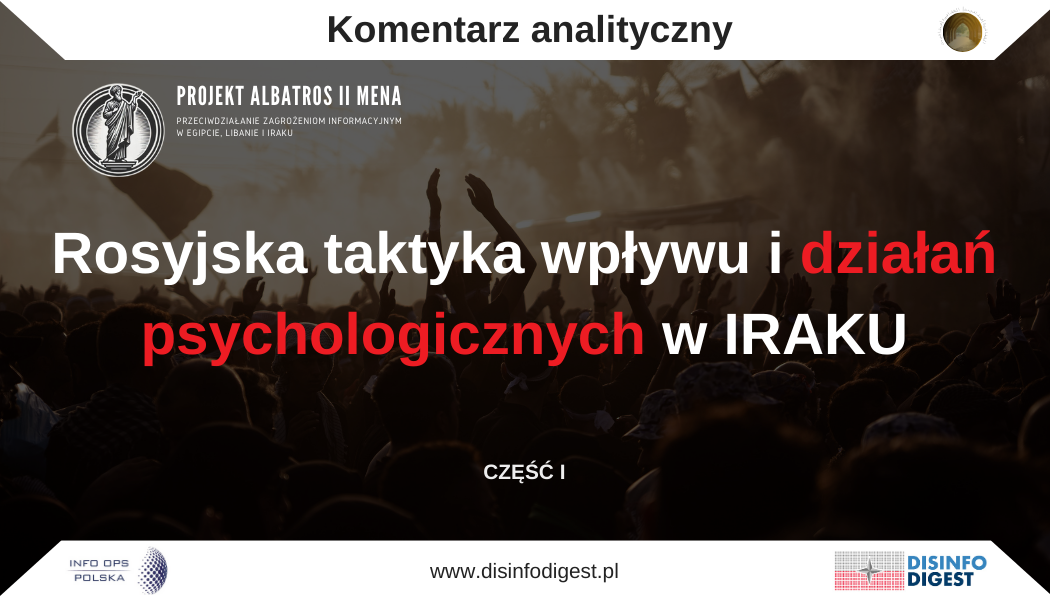 Rosyjska taktyka wpływu i działań psychologicznych w IRAKU