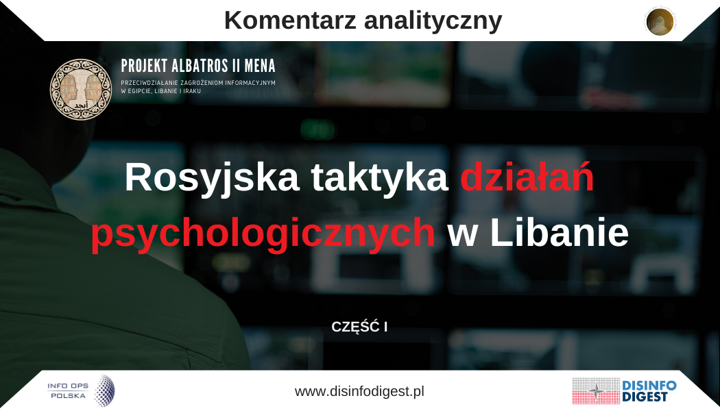 Rosyjskie operacje psychologiczne w Libanie