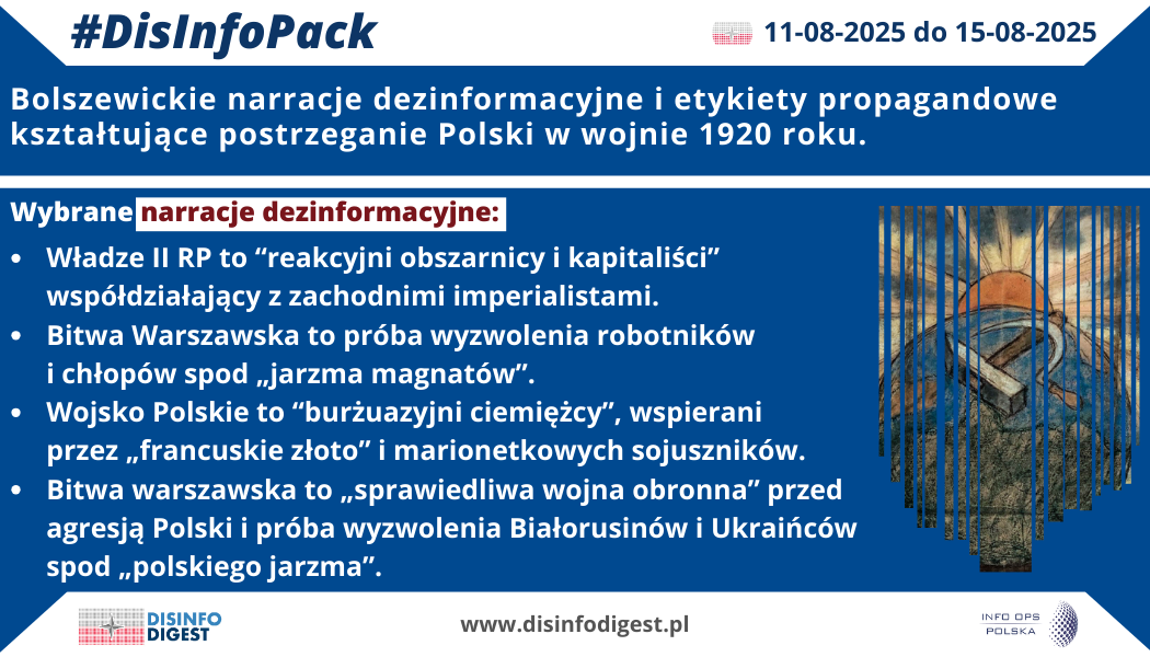 Bolszewickie narracje dezinformacyjne i etykiety propagandowe kształtujące postrzeganie Polski w wojnie 1920 roku