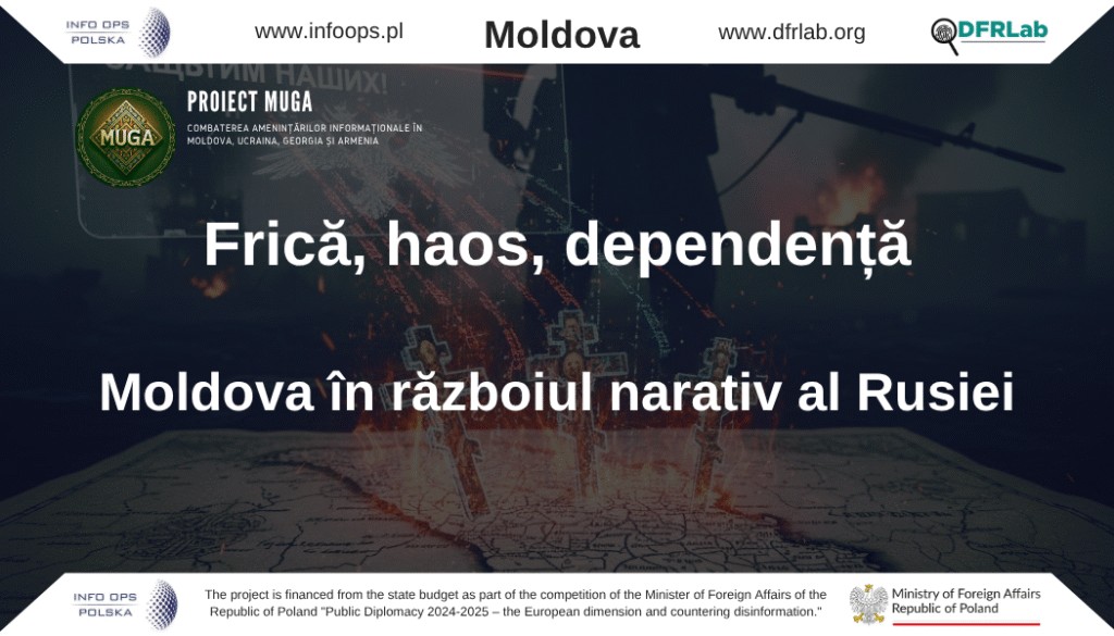 Operațiunile de influență rusești în infosfera Moldovei (august 2025)Luna august 2025 a fost, în spațiul informațional moldovenesc, o perioadă de intensificare a propagandei ruse, concentrată în jurul alegerilor parlamentare iminente. Campaniile de dezinformare ale Kremlinului au avut un caracter integrat – combinând teme politice, identitare, religioase și militare – pentru a crea o imagine coerentă a Moldovei ca stat slab, dependent de Occident și amenințat cu pierderea suveranității. Scopul principal al acestor acțiuni rămâne subminarea legitimității autorităților, slăbirea sprijinului pentru cursul pro-european și consolidarea sentimentelor proruse în societate.
Principalele axe ale propagandei
„România controlează Moldova și plănuiește suprimarea opoziției”
Narațiunile prezintă relațiile Moldovei cu România drept o dependență colonială, acuzând Bucureștiul că urmărește anexarea țării. Imaginea unui „stat marionetă” este menită să amplifice frica de pierderea suveranității și să prezinte opoziția prorusă ca singura forță care apără interesele naționale.
„România și Moldova plănuiesc un atac asupra Transnistriei”
Sursele pro-Kremlin sugerează că Chișinăul – sprijinit de România și Occident – ia în calcul o acțiune militară împotriva regiunii separatiste. Aceste mesaje întăresc percepția Rusiei ca „cetate asediată” care apără pacea, iar Moldova este portretizată drept incapabilă de o politică independentă.
„Sandu și PAS sunt un regim autoritar”
Se continuă linia narativă care o prezintă pe președinta Maia Sandu și partidul PAS ca o structură dictatorială ce controlează justiția, poliția și mass-media. Sunt folosite materiale din proteste și înregistrări manipulate pentru a confirma brutalitatea forțelor de ordine și caracterul represiv al guvernării.
„Guvernarea falsifică alegerile”
Sunt lansate acuzații privind folosirea resurselor statului de către PAS, manipularea comisiilor electorale și discriminarea opoziției. Aceste mesaje pregătesc terenul pentru contestarea rezultatelor alegerilor și subminează încrederea în Comisia Electorală Centrală.
„Moldova își va pierde suveranitatea”
Sărbătorile naționale, precum Ziua Independenței și Ziua Limbii Române, sunt prezentate ca instrumente de campanie ale Maiei Sandu. Narațiunile exploatează emoțiile patriotice și religioase, sugerând că integrarea europeană înseamnă pierderea statalității și subordonarea față de Uniunea Europeană.
„Guvernarea este împotriva tradiției și a bisericii”
Declarațiile preoților, citate de presa prorusă, sunt folosite pentru a construi un conflict între biserică și stat. Reformele liberale și cooperarea cu Occidentul sunt prezentate ca fiind contrare valorilor naționale și religioase.
„Poliția reprimă brutal protestele”
Intervențiile forțelor de ordine împotriva manifestanților sunt prezentate drept dovadă a autoritarismului și a prăbușirii democrației. Astfel este creată imaginea Moldovei ca „regim represiv”, îndepărtat de standardele europene.
„Moldova este în colaps”
Propaganda scoate în evidență creșterea criminalității, șomajul și emigrarea. Criza economică este prezentată ca rezultat al politicilor guvernului și ca dovadă a incapacității Occidentului de a oferi ajutor real.
„UE se amestecă în politica Moldovei”
Vizitele liderilor străini sunt interpretate ca ingerințe în procesul electoral și ca dovadă a dependenței PAS de Bruxelles. În acest context, sancțiunile împotriva liderilor proruşi sunt prezentate drept „persecuții politice inspirate de Occident”.
„Liderul PAS trimite moldovenii la război”
În august a fost răspândit un deepfake cu Igor Grosu, în care acesta ar insulta cetățenii și ar vorbi despre trimiterea moldovenilor pe front. Videoclipul, stilizat ca material al postului Digi24, este un exemplu de nouă generație de manipulări audiovizuale utilizate pentru discreditarea liderilor pro-europeni.
Comentariu analitic
Monitorizarea infosferei moldovenești în luna august confirmă persistența ecosistemului de dezinformare rusesc și capacitatea acestuia de adaptare în perioadele electorale. În comparație cu luna iulie, acțiunile au devenit mai agresive și mai personalizate, vizând lideri politici și folosind tehnologii moderne de manipulare, inclusiv deepfake-uri și teme religioase.
Principalele direcții ale strategiei informaționale rusești împotriva Moldovei pot fi sintetizate în patru obiective operaționale:
delegitimarea procesului electoral și a instituțiilor statului,
exploatarea temelor identitare și religioase pentru polarizarea societății,
consolidarea imaginii Occidentului ca sursă a haosului și „colonizării”,
menținerea în conștiința publică a ideii că doar Rusia poate garanta pacea și stabilitatea.
Campaniile au utilizat simultan mass-media tradițională, rețelele sociale și infrastructura platformelor digitale (TikTok, Telegram, Threads), care în august au devenit principalul câmp de acțiune al propagandei ruse. Dezvăluirea aplicației „Taito” și identificarea celor 910 conturi care răspândeau dezinformare pro-rusă confirmă amploarea eforturilor sistemice de influențare a procesului electoral. Ca reacție, autoritățile moldovene – sprijinite de platformele digitale și partenerii occidentali – au început blocarea conturilor și implementarea procedurilor de verificare, reprezentând unul dintre primele exemple de apărare informațională coordonată în regiune.
Proiectul MUGA – Moldova
Publicația a fost elaborată pe baza monitorizării curente a mediului informațional al Moldovei, realizată în cadrul proiectului MUGA – modulul II („Investigații digitale și analiză a operațiunilor de influență pentru securitatea mediului informațional al societăților din Moldova, Ucraina, Georgia și Armenia”). Proiectul este implementat de Fundația INFO OPS Polska și DFRLab (Atlantic Council). Activitățile sunt finanțate din bugetul de stat al Republicii Polone în cadrul concursului Ministerului Afacerilor Externe „Diplomația publică 2024–2025 – dimensiunea europeană și combaterea dezinformării”. Publicația exprimă exclusiv opiniile autorilor și nu poate fi asociată cu poziția oficială a Ministerului Afacerilor Externe al Republicii Polone.