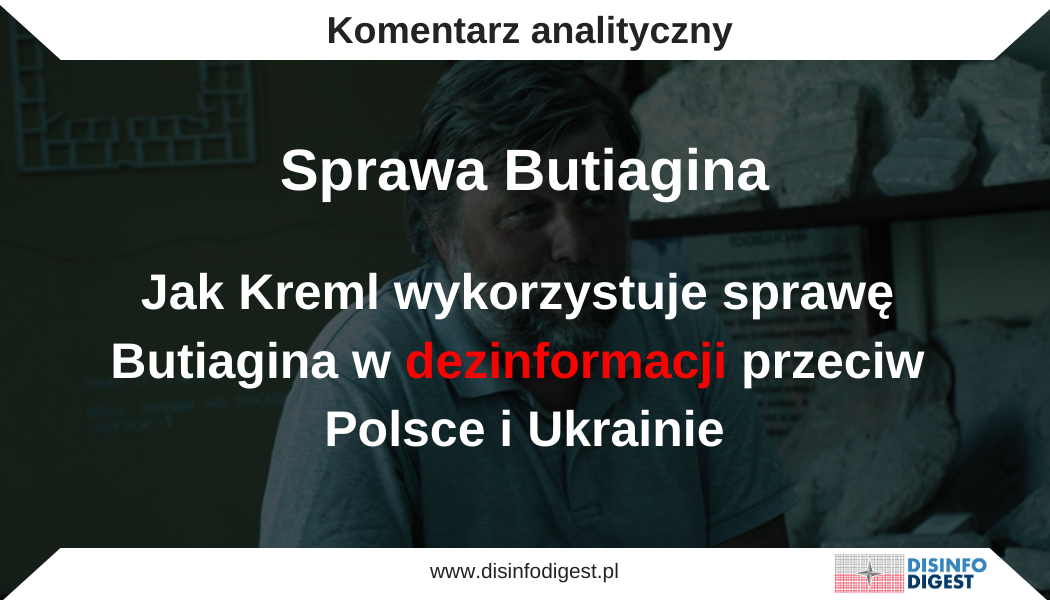 Sprawa rosyjskiego archeologa Aleksandra Butiagina w rosyjskiej przestrzeni informacyjnej bardzo szybko przestała funkcjonować jako standardowa sprawa ekstradycyjna. Zamiast tego stała się elementem szerszego przekazu, w którym pojedynczy przypadek zostaje wykorzystany do podważania wiarygodności Polski, delegitymizowania Ukrainy i wzmacniania narracji o wrogiej Europie. W tej narracji nie chodzi o ustalenie faktów ani o ocenę prawną działań podejmowanych na okupowanym Krymie. Kluczowe jest nadanie sprawie określonego sensu. Rosyjski naukowiec zostaje przedstawiony jako ofiara prześladowania, Polska jako wykonawca politycznej decyzji, Ukraina jako państwo działające z pobudek odwetowych, a Europa jako przestrzeń systemowej wrogości wobec Rosjan. To typowy mechanizm rosyjskich operacji informacyjnych. Wydarzenie jednostkowe zostaje oderwane od kontekstu prawnego i osadzone w szerszej opowieści geopolitycznej. Nie chodzi o wyjaśnianie, lecz o emocjonalną mobilizację odbiorcy i narzucenie gotowej interpretacji. Od sprawy karnej do opowieści o ofierze Najważniejszym zabiegiem obecnym w tym przekazie jest radykalna zmiana ram interpretacyjnych. Zamiast sprawy o charakterze karnym i procesowym odbiorca otrzymuje narrację o człowieku represjonowanym za działalność naukową i za swoją rosyjską tożsamość. Nie jest to przypadkowe. Celem jest wywołanie współczucia, moralnego oburzenia i poczucia niesprawiedliwości, zanim odbiorca podejmie próbę oceny faktów. Butiagin przedstawiany jest jako naukowiec odcięty od rodziny, pozbawiony pełnej informacji o własnym losie, zagrożony fizycznie i psychicznie, a nawet narażony na utratę życia po przekazaniu stronie ukraińskiej. W ten sposób przekaz buduje klasyczny obraz ofiary, człowieka bezbronnego wobec politycznie sterowanego aparatu represji. Jednocześnie z pola widzenia usuwa się podstawowe pytanie o charakter działań prowadzonych przez rosyjskiego archeologa na terytorium, którego status pozostaje przedmiotem zasadniczego sporu międzynarodowego. Taka personalizacja przekazu pełni bardzo ważną funkcję. W rosyjskiej komunikacji propagandowej postać prześladowanego naukowca, artysty, dziennikarza czy duchownego jest szczególnie użyteczna, ponieważ pozwala nadać sprawie wymiar cywilizacyjny. Odbiorca nie ma widzieć uczestnika postępowania prawnego, lecz człowieka kultury i wiedzy, którego prześladuje polityczny i moralnie skompromitowany Zachód. Delegitymizacja polskiego wymiaru sprawiedliwości Drugim filarem analizowanego przekazu jest konsekwentne podważanie wiarygodności polskich instytucji. Sąd w Warszawie nie jest przedstawiany jako organ realizujący procedurę przewidzianą prawem, lecz jako wykonawca politycznego zamówienia. Sam wyrok zostaje wpisany w logikę uprzedzenia, a nie procedury. Zamiast języka prawnego pojawia się język podejrzeń, insynuacji i sugestii o charakterze politycznym. Kluczowy jest tu wątek sędziego, którego decyzja zostaje ukazana nie jako rezultat analizy materiału sprawy, lecz jako element z góry zaplanowanego działania. W rosyjskim przekazie takie zabiegi służą wytworzeniu przekonania, że instytucje państwa zachodniego jedynie pozornie działają w ramach prawa, a w praktyce są strukturami podporządkowanymi interesom politycznym. To jeden z najczęściej wykorzystywanych mechanizmów rosyjskiej dezinformacji. Każda decyzja niekorzystna dla Rosji to dowód hipokryzji i instrumentalizacji zachodnich standardów. W wymiarze operacyjnym ma to znaczenie szersze niż sama sprawa Butiagina. Podważanie bezstronności polskich sądów uderza w wiarygodność państwa prawa jako takiego. Rosyjski przekaz nie ogranicza się do kwestionowania pojedynczego rozstrzygnięcia. Jego rzeczywistym celem jest zasugerowanie, że cała polska infrastruktura instytucjonalna, w tym sądy, prokuratura, organy bezpieczeństwa i elity polityczne, stanowi część antyrosyjskiego układu, który wykorzystuje narzędzia prawne do realizacji celów politycznych. Ukraina jako państwo odwetu, nie prawa Równolegle materiał propagandowy delegitymizuje Ukrainę. W tej historii strona ukraińska nie występuje jako podmiot prawny dochodzący odpowiedzialności za działania podejmowane na okupowanym terytorium, lecz jako aktor kierujący się zemstą, ideologiczną nienawiścią i wolą represjonowania Rosjan. Zarzuty wobec Butiagina określane są jako absurdalne, politycznie motywowane, pozbawione dowodów, a nawet przedawnione. To charakterystyczny zabieg rosyjskiej wojny informacyjnej. Celem nie jest jedynie obrona konkretnej osoby, lecz utrwalenie szerszego obrazu Ukrainy jako państwa niesuwerennego, niezdolnego do przeprowadzenia uczciwego procesu i wykorzystującego instrumenty prawa wyłącznie do uderzania w Rosjan. W ten sposób rosyjska propaganda próbuje odebrać Ukrainie legitymację nie tylko moralną, lecz także instytucjonalną. Ważnym elementem tej narracji jest również budowanie obrazu ukraińskiego systemu penitencjarnego i śledczego jako miejsca śmiertelnego zagrożenia. Komunikat służy więc wzmocnieniu emocjonalnego ciężaru sprawy. Odbiorca ma nie postrzegać ekstradycji jako procedury prawnej, lecz jako potencjalny wyrok śmierci. W ten sposób prawo zostaje zastąpione dramaturgią egzystencjalnego zagrożenia. Krym jako pole bitwy narracyjnej Kluczowy w tej sprawie jest sposób, w jaki rosyjska propaganda wykorzystuje ją do dalszej normalizacji aneksji Krymu. W tej narracji pojawia się język traktujący rosyjski status Krymu jako oczywistość. Nie jest to jedynie wybór terminologiczny, lecz świadome działanie polityczno-propagandowe. Każde użycie sformułowania wskazującego na rzekomą bezdyskusyjną rosyjskość Krymu stanowi próbę domknięcia sporu poprzez język. W tym modelu wszelkie działania Ukrainy dotyczące ochrony dziedzictwa kulturowego na Krymie mogą zostać przedstawione jako sztuczne, bezpodstawne lub motywowane politycznie, ponieważ punkt wyjścia został już propagandowo ustalony. Krym jest rosyjski, więc działalność prowadzona tam w zgodzie z rosyjskim porządkiem prawnym nie może być uznawana za bezprawną. To jeden z najbardziej strategicznych elementów rosyjskiej narracji, ponieważ dotyka samego rdzenia sporu o legalność rosyjskiej obecności na półwyspie. Dlatego sprawa Butiagina jest przydatna propagandowo nie tylko jako historia o zatrzymaniu naukowca, lecz także jako narzędzie dalszego oswajania odbiorców z rosyjską interpretacją statusu Krymu. W tym sensie przekaz ten realizuje cel długofalowy i utrwala skutki aneksji w świadomości informacyjnej odbiorców poprzez pozornie poboczną sprawę personalną. Europa jako przestrzeń rusofobii Ten przekaz wyraźnie wpisuje jednostkową historię w szerszą opowieść o rusofobicznej Europie. Jest to jedna z kluczowych meta narracji współczesnej rosyjskiej propagandy. Zakłada ona, że wszystkie działania państw europejskich wobec Rosji i obywateli rosyjskich, od sankcji przez działania dyplomatyczne po postępowania karne, nie wynikają z konkretnych naruszeń prawa lub bezpieczeństwa, lecz z zakorzenionej niechęci wobec Rosji. Takie ujęcie pełni kilka funkcji jednocześnie. Po pierwsze wzmacnia poczucie oblężenia i wspólnoty losu w społeczeństwie rosyjskim. Po drugie pozwala odrzucić wszelką krytykę zewnętrzną jako motywowaną uprzedzeniem, a nie faktami. Po trzecie ma zniechęcać rosyjskie elity intelektualne, akademickie i zawodowe do kontaktów z Europą, budując przekonanie, że Zachód nie jest przestrzenią współpracy, lecz pułapką. Szczególnie znamienny jest w tym kontekście motyw „gorz­kiej zapłaty za wiarę w Europę”. To przekaz wyraźnie odstraszający. Nie służy on obronie procesowej Butiagina, lecz dyscyplinowaniu szerszego środowiska rosyjskich naukowców, ekspertów i przedstawicieli kultury. Jego ukryte przesłanie brzmi: zaufanie do Europy jest strategiczną naiwnością, a każdy Rosjanin, który wciąż wierzy w neutralność zachodnich instytucji, naraża się na upokorzenie lub zniszczenie. Normalizacja odwetu i logiki zakładniczej Najbardziej alarmującym elementem analizowanego materiału są fragmenty sugerujące potrzebę odpowiedzi asymetrycznej lub odwetowej wobec obywateli polskich przebywających w Rosji. Przekracza to granicę między komentarzem propagandowym a próbą oswajania odbiorcy z logiką przymusu i myślenia w kategoriach zakładniczych. Tego rodzaju komunikaty nie mają charakteru przypadkowego. Służą przesuwaniu norm debaty publicznej i budowaniu akceptacji dla działań represyjnych podejmowanych przez państwo rosyjskie pod hasłem obrony własnych obywateli. Psychologicznie mechanizm ten opiera się na prostym mechanizmie symetrii. Skoro, zgodnie z narracją propagandową, Polska i Ukraina działają brutalnie i bezprawnie, to Rosja ma rzekomo pełne prawo odpowiadać w sposób analogiczny. W ten sposób rosyjski przekaz nie tylko wybiela własne potencjalne działania, lecz także przygotowuje grunt pod ich społeczną racjonalizację. Dla odbiorcy profesjonalnego jest to szczególnie istotny sygnał. Właśnie w takich fragmentach najpełniej ujawnia się rzeczywista funkcja materiału. Nie chodzi o sam proces, lecz o tworzenie politycznego i emocjonalnego uzasadnienia dla dalszej eskalacji, działań odwetowych oraz pogłębiania antagonizmów między społeczeństwami. Mechanika manipulacji: emocje zamiast faktów Pod względem technik oddziaływania materiał wykorzystuje repertuar dobrze zakorzeniony w rosyjskiej komunikacji wpływu. Podstawowym narzędziem jest emocjonalizacja przekazu. Zamiast chłodnego opisu procedury pojawiają się odwołania do strachu, osamotnienia, cierpienia rodziny, zagrożenia życia oraz moralnego skandalu. To emocja ma zastąpić analizę. Drugim elementem jest selekcja i hierarchizacja informacji. Eksponowane są wyłącznie te wątki, które wzmacniają obraz ofiary i opresora, natomiast pomijane lub marginalizowane pozostają kwestie prawne, międzynarodowe i historyczne, które mogłyby skomplikować przekaz. Trzecim mechanizmem jest język stygmatyzujący i wartościujący. Określenia odsyłające do rusofobii, europejskich wrogów czy politycznego brudu nie mają charakteru informacyjnego. Ich zadaniem jest wtłoczenie odbiorcy w gotową ramę interpretacyjną. Czwartym elementem jest odwrócenie ról. Państwo odpowiedzialne za agresję wobec Ukrainy przedstawia siebie jako ofiarę bezprawia, a działania podejmowane przez Ukrainę i państwa europejskie jako akty prześladowania. To jedna z najbardziej charakterystycznych technik rosyjskiej propagandy, polegająca na przesunięciu odpowiedzialności i przedefiniowaniu sprawcy jako ofiary. Wymiar strategiczny przekazu Sprawa Butiagina pokazuje, że rosyjska propaganda bardzo sprawnie wykorzystuje indywidualne postępowania prawne do realizacji celów strategicznych. Po pierwsze służy konsolidacji przekonania, że Rosja i Rosjanie są celem stałej kampanii represyjnej prowadzonej przez Zachód. Po drugie wspiera proces delegitymizowania Ukrainy jako państwa prawa. Po trzecie podważa zaufanie do instytucji państw europejskich, w tym polskiego sądownictwa. Po czwarte utrwala rosyjską narrację o Krymie jako terytorium definitywnie przynależnym Rosji. W praktyce nawet pozornie wąska sprawa dotycząca konkretnej osoby może zostać użyta jako nośnik kilku równoległych linii operacyjnych o charakterze antyukraińskim, antypolskim i antyeuropejskim, a także legitymizującym rosyjską politykę okupacyjną. Z punktu widzenia bezpieczeństwa informacyjnego to właśnie ta wielowarstwowość stanowi o skuteczności takich materiałów. Odbiorca nie musi zaakceptować wszystkich wątków jednocześnie. Wystarczy, że przyswoi jeden z nich, na przykład nieufność wobec Polski, niechęć wobec Ukrainy, poczucie zagrożenia Rosjan w Europie albo przekonanie o zachodniej hipokryzji. Tę propagandę należy traktować jako spójny produkt rosyjskiej operacji narracyjnej, a nie zwykłą relację medialną ze sprawy ekstradycyjnej. Jej celem nie jest informowanie, lecz organizowanie percepcji odbiorcy wokół kilku kluczowych tez. Rosyjski naukowiec ma być postrzegany jako ofiara prześladowania, Polska jako państwo, które nie działa w ramach prawa, Ukraina jako podmiot kierujący się zemstą, Europa jako przestrzeń rusofobii, a Krym jako terytorium niepodważalnie rosyjskie. W sensie propagandowym przypadek Butiagina został wykorzystany jako nośnik szerszych komunikatów politycznych, których zadaniem jest delegitymizacja zachodniego porządku prawnego, relatywizacja rosyjskich działań na Krymie oraz wzmacnianie w społeczeństwie rosyjskim poczucia oblężenia. Jednocześnie materiał ten normalizuje logikę odwetu i oswaja odbiorców z językiem represyjnej odpowiedzi wobec państw europejskich. Sprawa ta stanowi czytelny przykład tego, w jaki sposób rosyjska propaganda operuje na styku pojedynczego incydentu, prawa międzynarodowego, emocji społecznych oraz szerszej strategii geopolitycznej. Nie mamy tu do czynienia z próbą obrony jednego człowieka, lecz z modelowym użyciem sprawy personalnej jako narzędzia wojny informacyjnej. Fakty o Aleksandrze Butiaginie Sprawa Aleksandra Butiagina w rosyjskiej przestrzeni informacyjnej została przedstawiona jako przykład prześladowania rosyjskiego naukowca przez Polskę i Ukrainę. Taki sposób opisu ma jednak charakter selektywny i dezinformacyjny, ponieważ usuwa z pola widzenia najważniejszy kontekst. Działalność Butiagina była związana z pracami archeologicznymi prowadzonymi na okupowanym przez Rosję terytorium Ukrainy, a sama sprawa nie dotyczy karania za naukę, lecz zarzutów odnoszących się do nieuprawnionych wykopalisk i wywozu dziedzictwa kulturowego z Krymu. Aleksandr Butiagin nie jest anonimowym badaczem ani przypadkowym uczestnikiem sporu prawnego. To rozpoznawalny rosyjski archeolog związany z Państwowym Muzeum Ermitażu w Petersburgu, kierujący pracami przy stanowisku starożytnego polis Myrmekion w rejonie Kerczu. Według relacji mediów i źródeł ukraińskich po rosyjskiej aneksji Krymu w 2014 roku nie przerwał działalności badawczej na półwyspie, lecz kontynuował ją już w warunkach okupacji. Ukraina uznaje te działania za nielegalne i traktuje je jako naruszenie własnego prawa oraz norm ochrony dziedzictwa kulturowego na terytorium okupowanym. Właśnie ten element rosyjska propaganda stara się zneutralizować. W przekazie prokremlowskim Krym przedstawiany jest jako terytorium oczywiście rosyjskie, co ma unieważnić samą podstawę ukraińskich roszczeń. Tymczasem z punktu widzenia prawa międzynarodowego oraz stanowiska organizacji międzynarodowych rosyjska aneksja Krymu pozostaje nielegalna, a UNESCO i inne instytucje wielokrotnie wskazywały na problem nielegalnych wykopalisk archeologicznych oraz nieuprawnionego transferu artefaktów z okupowanego półwyspu. To zasadnicza linia dezinformacji. Rosyjski przekaz celowo przedstawia sprawę tak, jakby chodziło o zwykłe badania naukowe prowadzone legalnie na rosyjskim terytorium, podczas gdy istota sporu dotyczy działań realizowanych na obszarze uznawanym międzynarodowo za część Ukrainy. W takim ujęciu Butiagin ma uchodzić za ofiarę rusofobii, a nie za osobę, wobec której wysunięto zarzuty dotyczące możliwego przywłaszczenia i wywozu dziedzictwa archeologicznego z terytorium okupowanego. Rosyjska propaganda przemilcza również fakt, że zarzuty wobec Butiagina nie wynikają z jego obywatelstwa ani z samej działalności akademickiej. Według dostępnych relacji ukraińskie organy ścigania wiążą sprawę z wykopaliskami prowadzonymi w latach 2014–2019 przy stanowisku Myrmekion pod Kerczem, a wartość szkód dla ukraińskiego dziedzictwa kulturowego była opisywana przez media i prokuraturę jako bardzo wysoka. W niektórych relacjach pojawia się także wątek przejęcia artefaktów, w tym monet greckich oraz innych znalezisk archeologicznych. W rosyjskim przekazie ten wątek zostaje odwrócony. Zamiast mówić o możliwym rabunku dziedzictwa kulturowego na terenie okupowanym propaganda przedstawia Ukrainę jako stronę mściwą i politycznie motywowaną, a Polskę jako wykonawcę antyrosyjskiej operacji prawnej. Taka konstrukcja ma dwa cele. Po pierwsze ma zdjąć z Rosji odpowiedzialność za systemowe naruszenia na Krymie. Po drugie ma zdelegitymizować wszelkie próby dochodzenia odpowiedzialności przez Ukrainę i państwa europejskie. Nie mniej istotne jest to, że rosyjskie media i kanały propagandowe pomijają szerszy kontekst instrumentalnego wykorzystywania archeologii przez państwo rosyjskie na okupowanym Krymie. Zachodnioeuropejskie i ukraińskie środowiska eksperckie wielokrotnie wskazywały, że nielegalne wykopaliska prowadzone przez rosyjskich archeologów na okupowanych terytoriach nie są wyłącznie działalnością naukową, lecz stanowią część procesu podporządkowywania przestrzeni kulturowej, przejmowania znalezisk oraz wzmacniania rosyjskiej narracji o rzekomej historycznej legitymacji obecności na Krymie. W praktyce oznacza to, że rosyjska propaganda świadomie usuwa z obrazu trzy kluczowe fakty. Po pierwsze Butiagin działał nie w abstrakcyjnej przestrzeni nauki, lecz na terytorium okupowanym, którego status pozostaje jednoznaczny w świetle prawa międzynarodowego. Po drugie spór nie dotyczy prześladowania rosyjskiego uczonego, lecz zarzutów odnoszących się do nielegalnych wykopalisk oraz możliwego wywozu i przejęcia zabytków z ukraińskiego Krymu. Po trzecie działalność archeologiczna na okupowanym półwyspie nie jest neutralna politycznie, ponieważ w realiach okupacji staje się częścią szerszego mechanizmu przejmowania kontroli nad dziedzictwem, pamięcią historyczną oraz materialnymi śladami obecności cywilizacyjnej na tym terytorium. Z tego powodu rosyjską opowieść o niewinnym archeologu prześladowanym za badania należy oceniać jako klasyczny przykład propagandowego odwrócenia ról. Bohater przekazu zostaje odseparowany od polityczno-prawnego kontekstu własnej działalności, a państwo okupujące terytorium przedstawia siebie jako ofiarę bezprawia. Taki zabieg pozwala rosyjskiemu aparatowi informacyjnemu jednocześnie bronić własnych działań na Krymie, podważać wiarygodność Polski i Ukrainy oraz utrwalać narrację o rzekomej rusofobii Europy. Wniosek jest jednoznaczny. Sprawa Butiagina nie powinna być analizowana w oderwaniu od okupacji Krymu, rosyjskiej polityki zawłaszczania dziedzictwa kulturowego oraz prób legalizowania skutków aneksji za pomocą języka nauki, muzealnictwa i archeologii. To właśnie te elementy rosyjska propaganda usuwa z pola widzenia, zastępując je emocjonalną narracją o rzekomo represjonowanym uczonym.