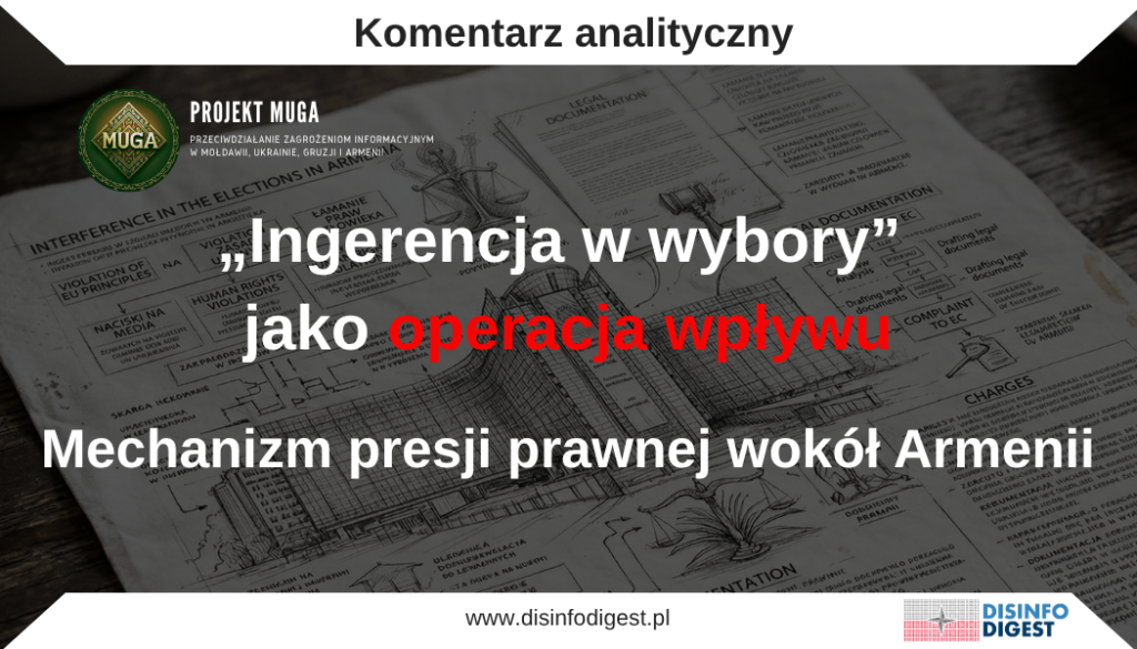 „Ingerencja w wybory” jako narracja. Mechanizm presji prawnej wokół Armenii